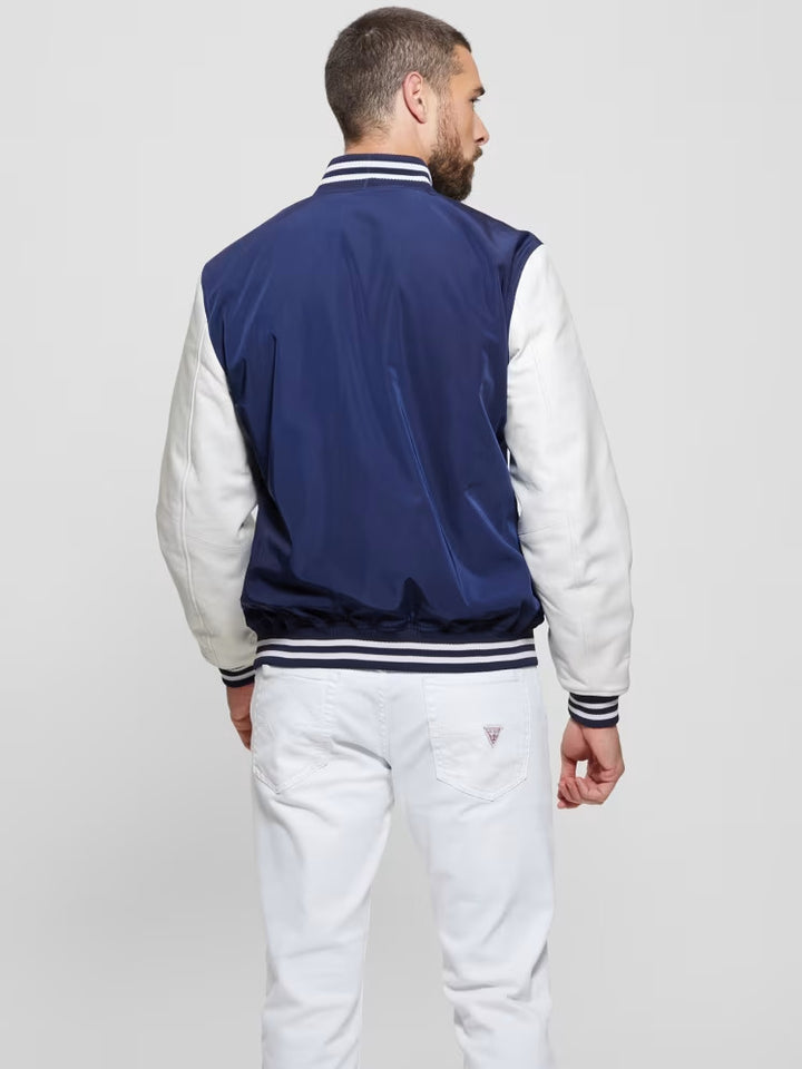 Guess Color-Block Varsity Jacket