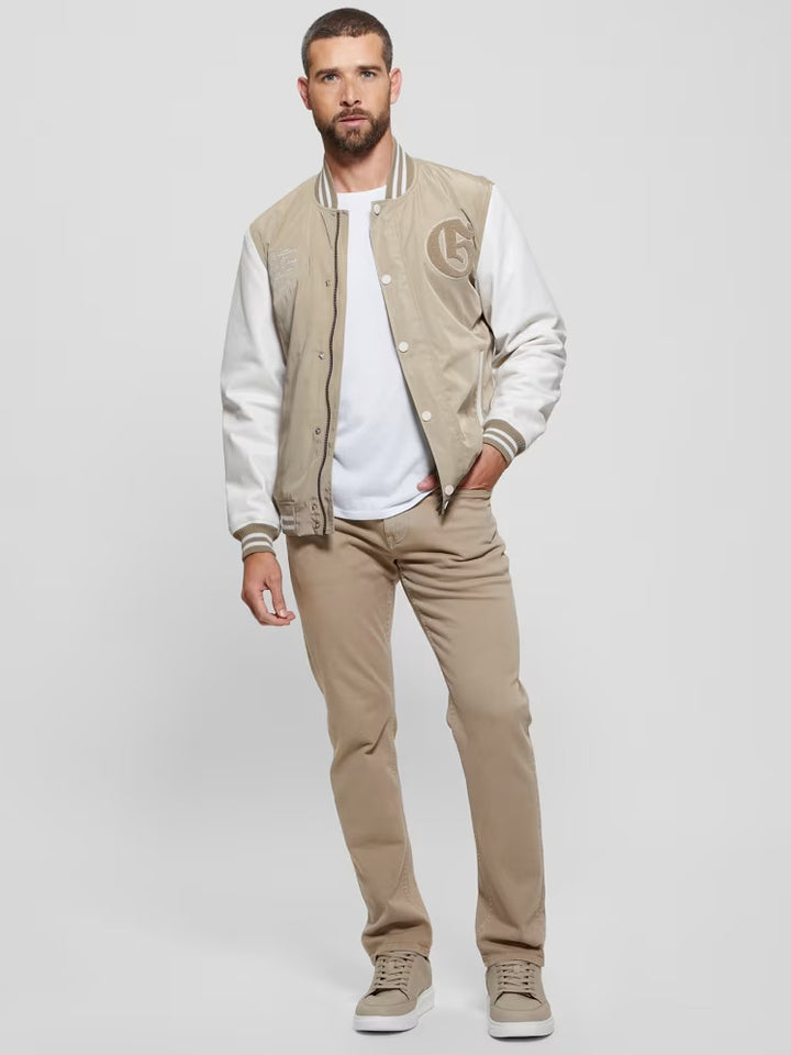Guess Color-Block Varsity Jacket