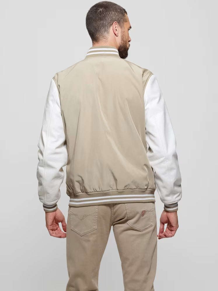 Guess Color-Block Varsity Jacket