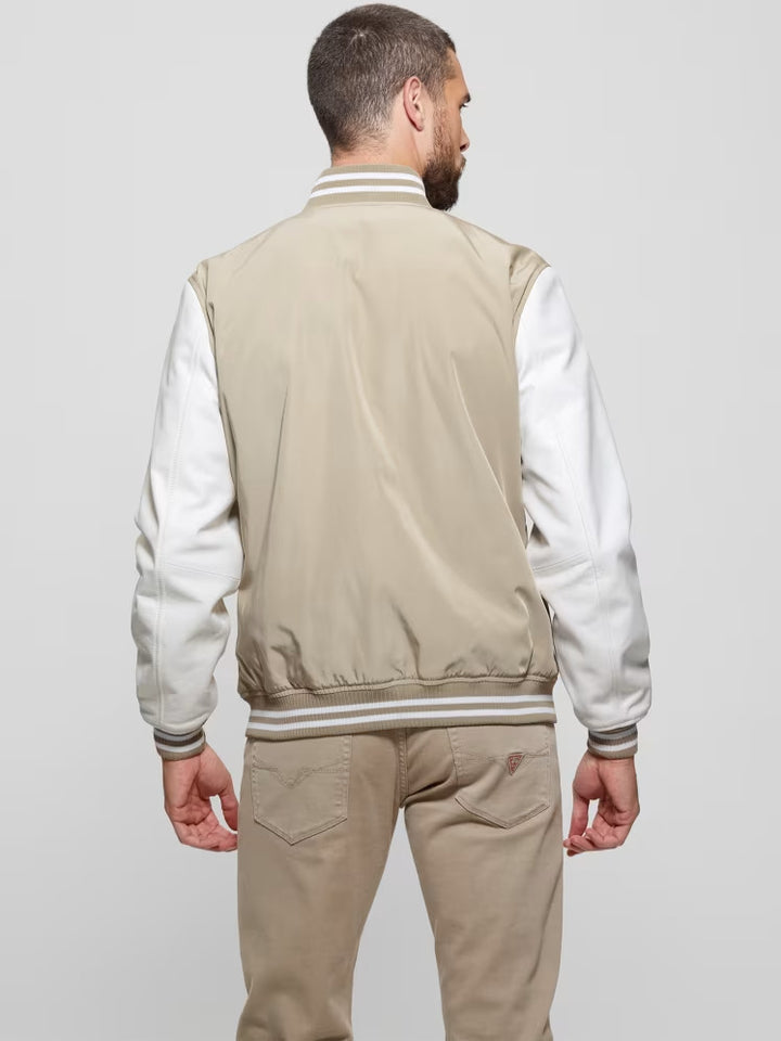 Guess Color-Block Varsity Jacket