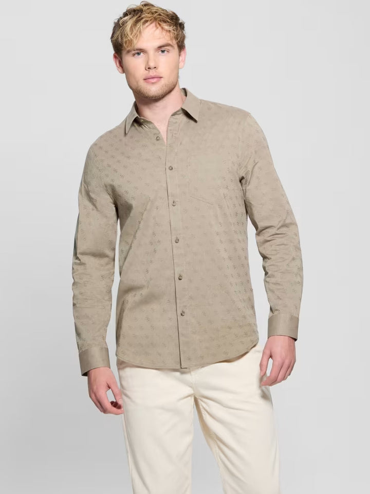 Guess Eco Quattro G Jacquard Shirt