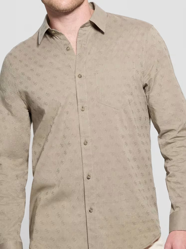 Guess Eco Quattro G Jacquard Shirt