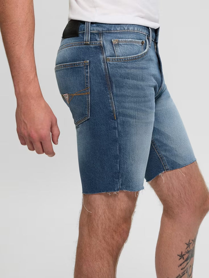Guess Eco Logan Slim Denim Shorts