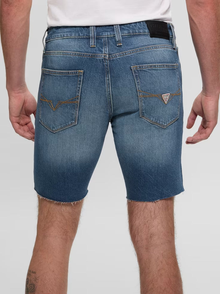 Guess Eco Logan Slim Denim Shorts