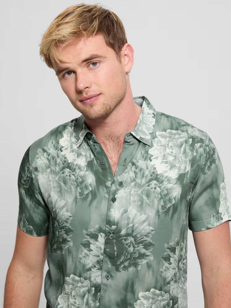 Guess Sateen Floral Shirt