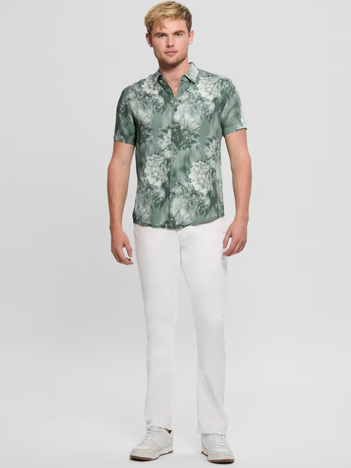 Guess Sateen Floral Shirt