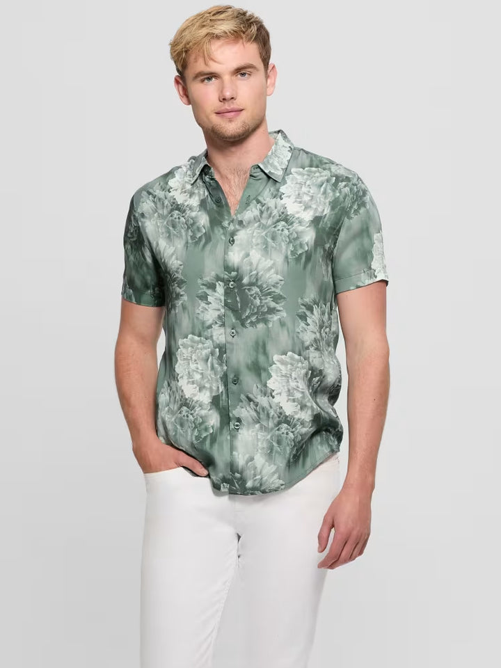 Guess Sateen Floral Shirt
