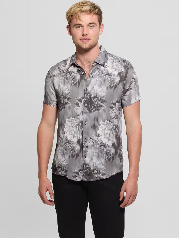 Guess Sateen Floral Shirt