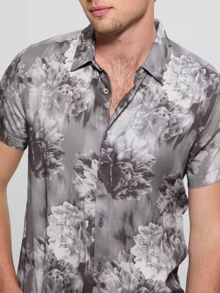 Guess Sateen Floral Shirt