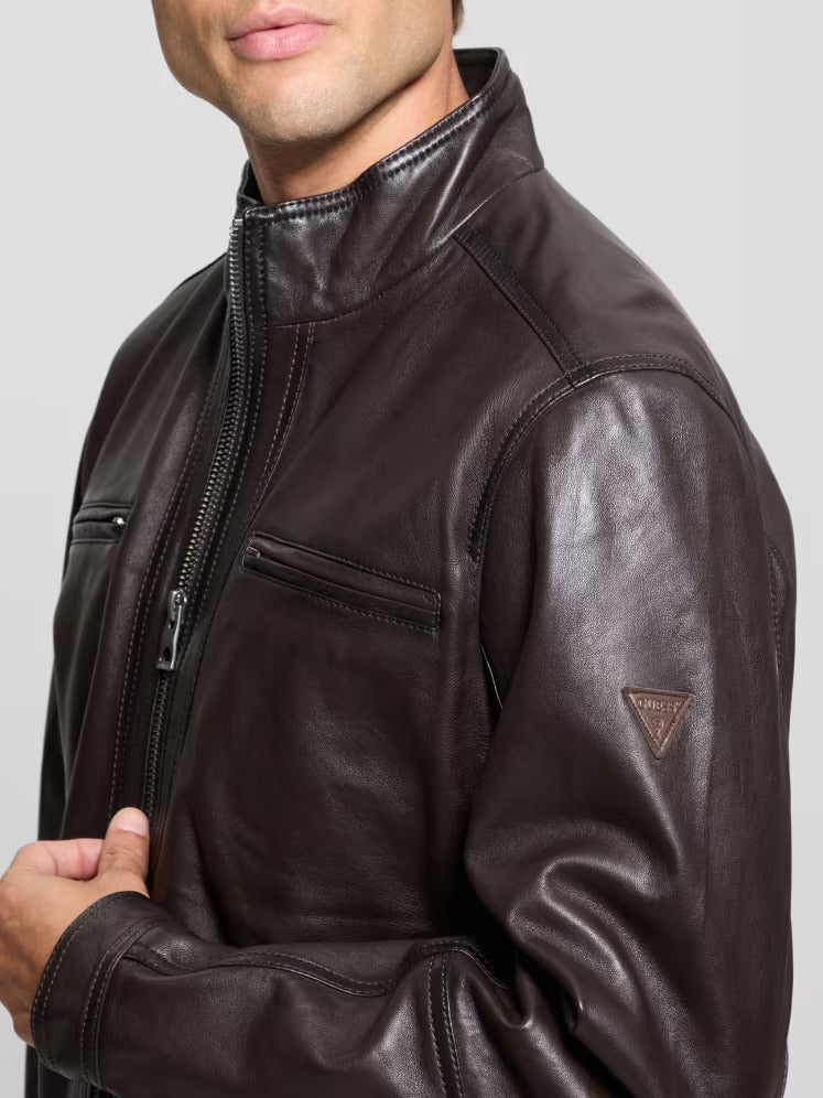 Guess Bradley Leather Jacket