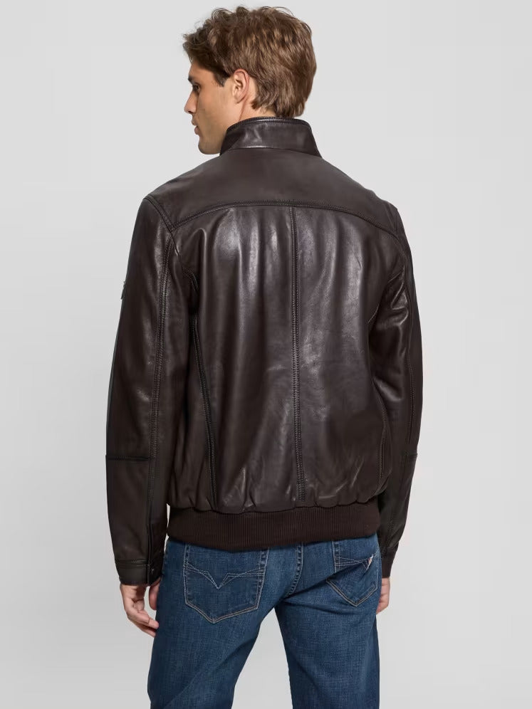Guess Bradley Leather Jacket