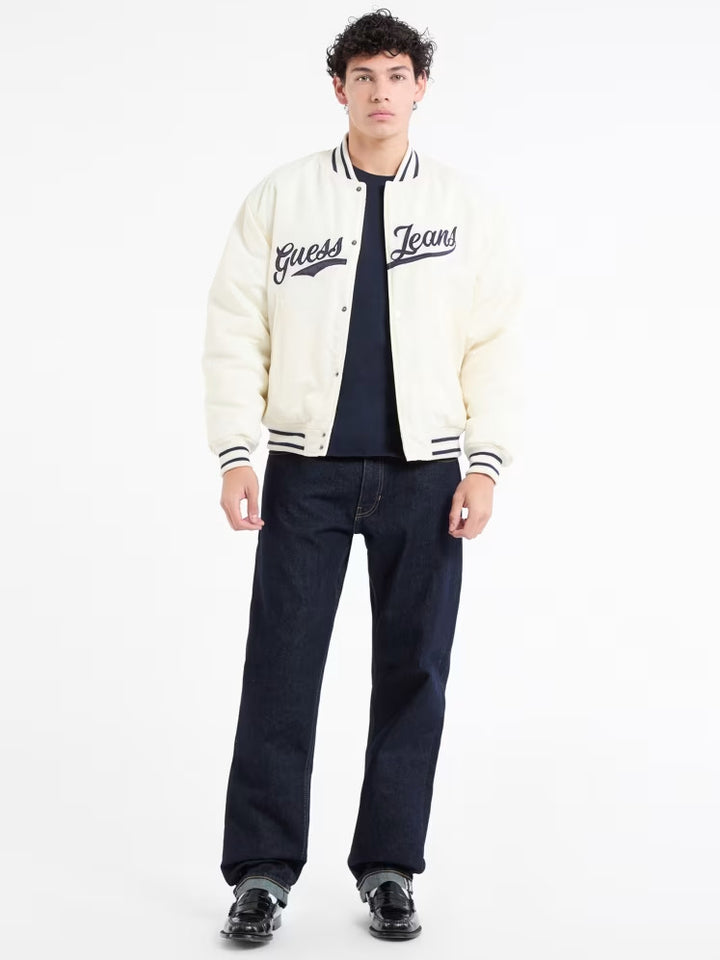 Guess Eco Varsity Patch Jacket