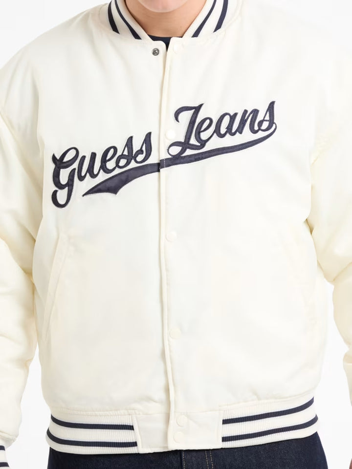 Guess Eco Varsity Patch Jacket
