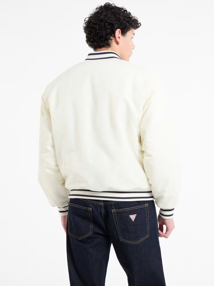 Guess Eco Varsity Patch Jacket