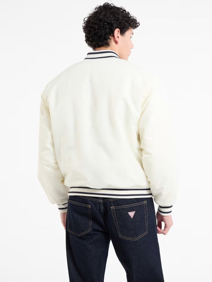 Guess Eco Varsity Patch Jacket