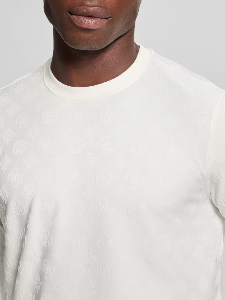 Guess Eco Peony Jacquard Crewneck