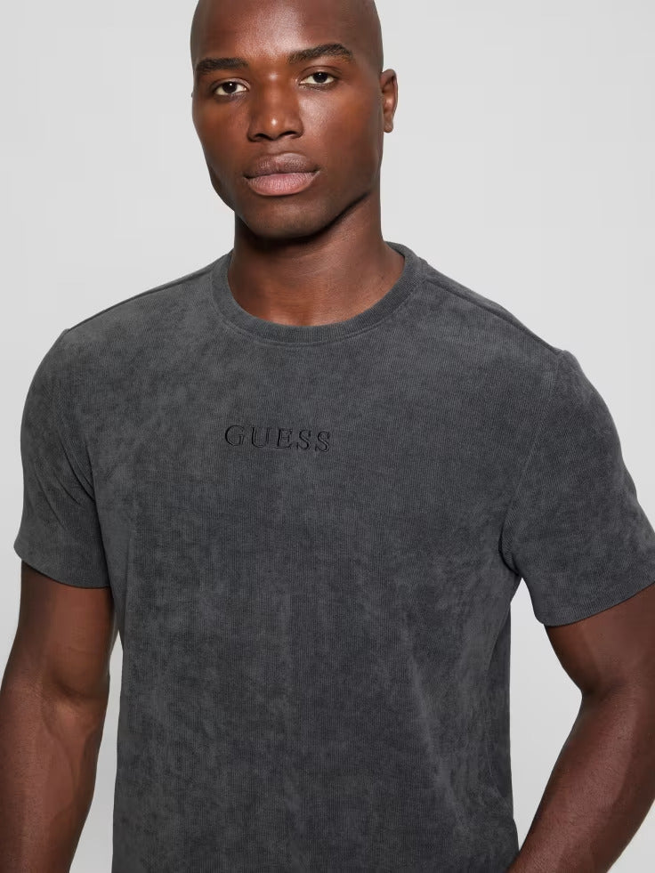 Guess Ribbed Crewneck Tee
