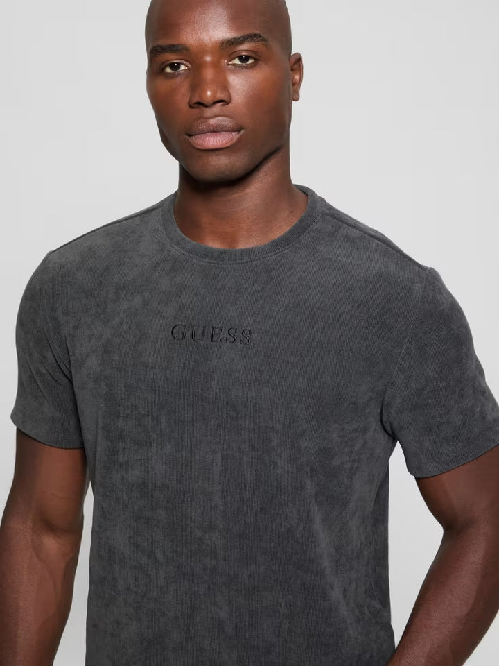 Guess Ribbed Crewneck Tee