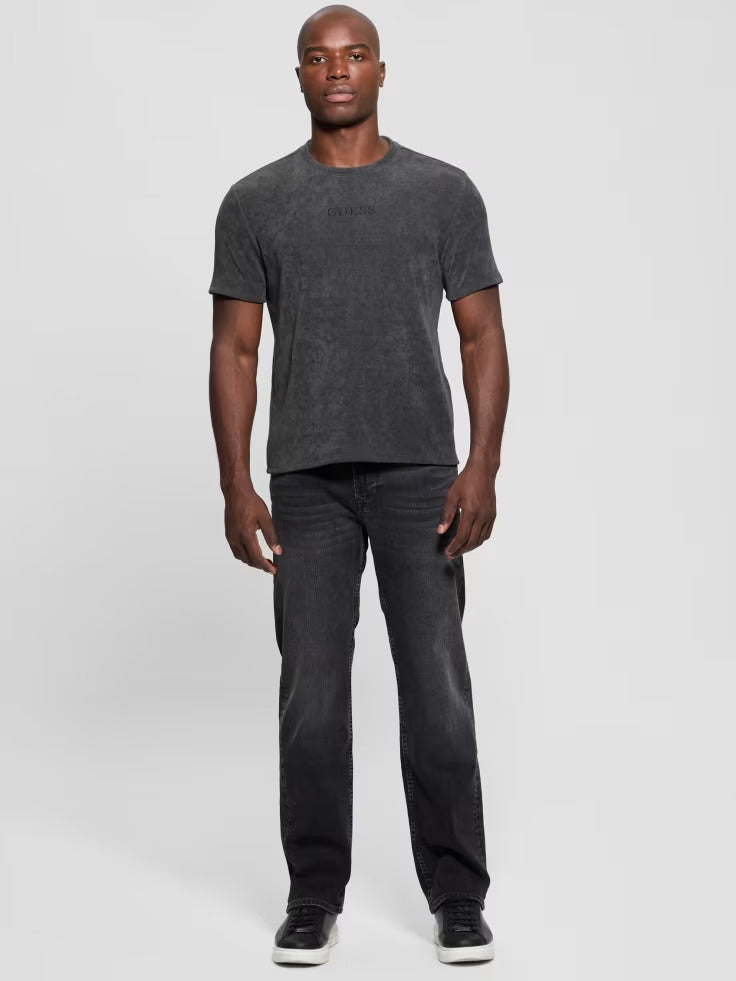 Guess Ribbed Crewneck Tee