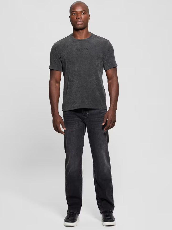 Guess Ribbed Crewneck Tee