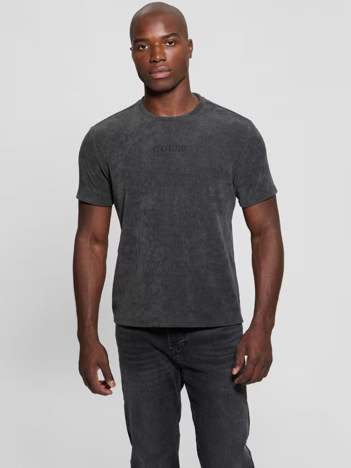 Guess Ribbed Crewneck Tee
