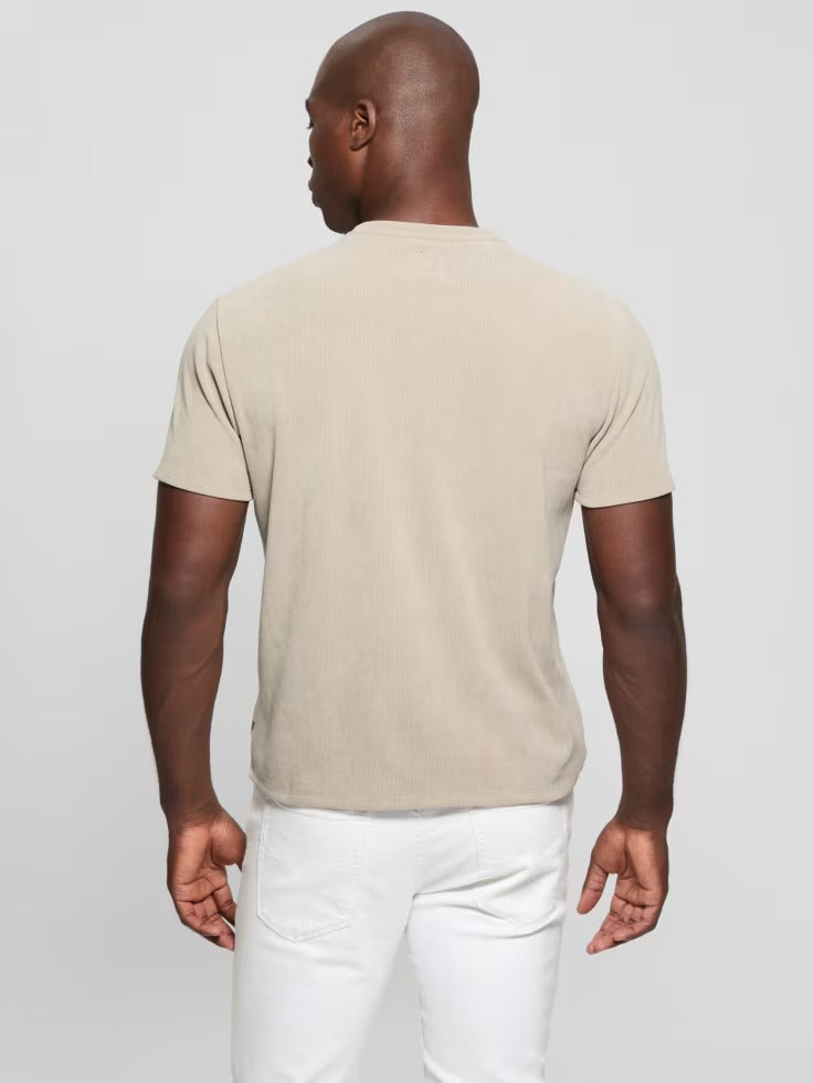 Guess Ribbed Crewneck Tee