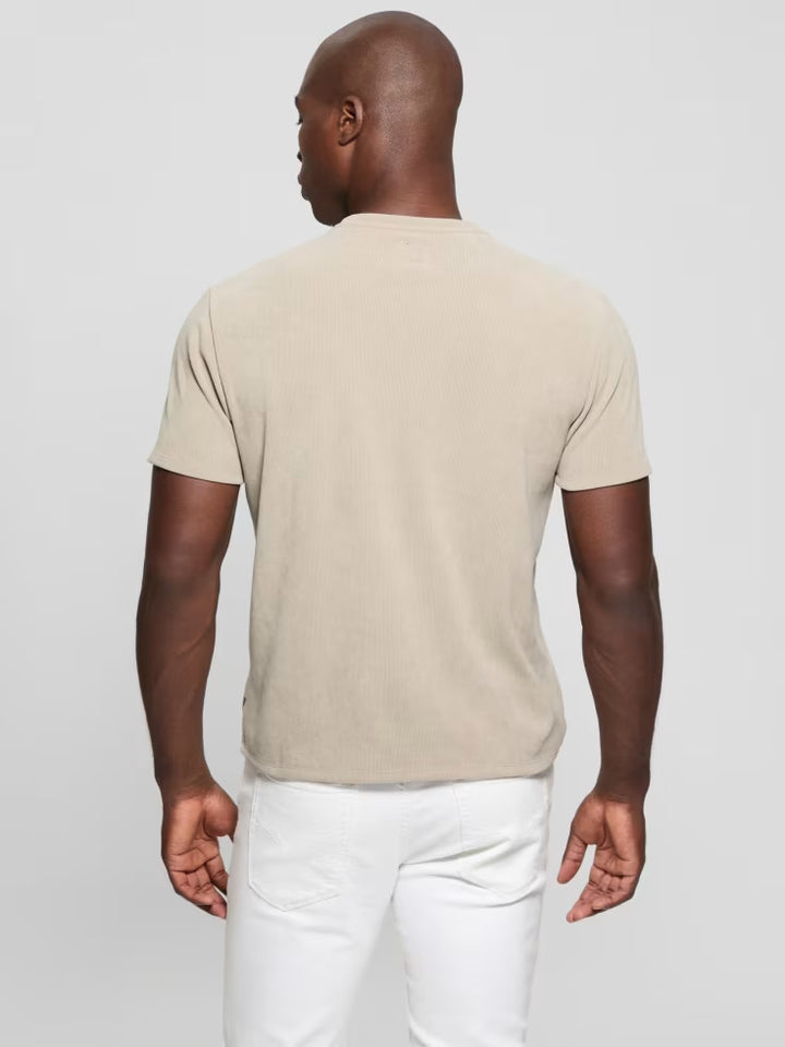 Guess Ribbed Crewneck Tee