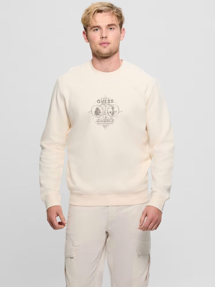 Guess Eco Signature Anchor Sweatshirt