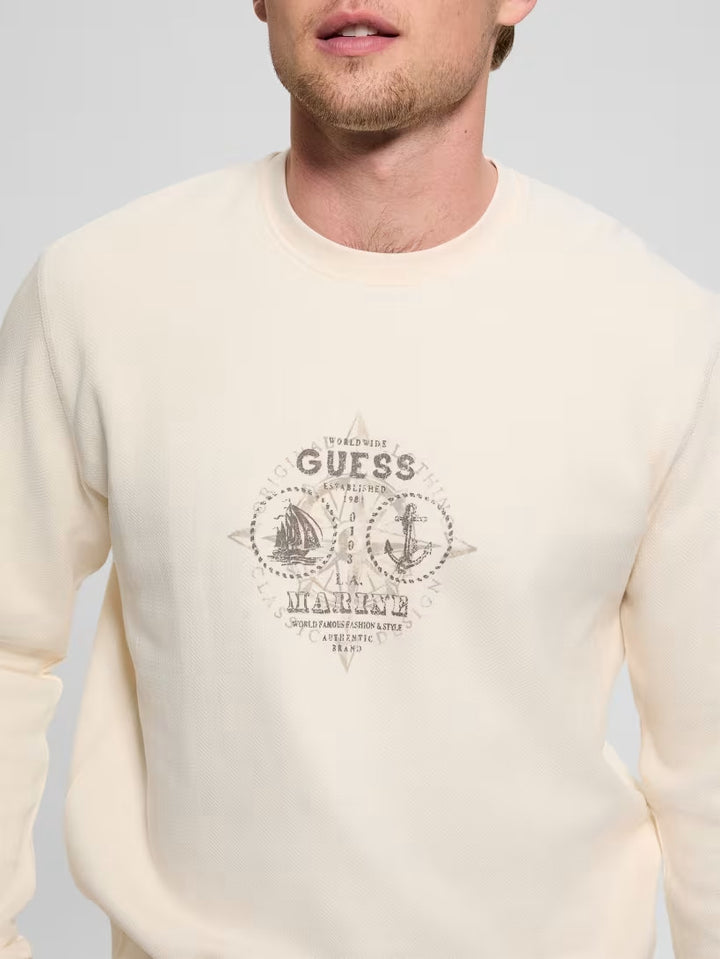 Guess Eco Signature Anchor Sweatshirt