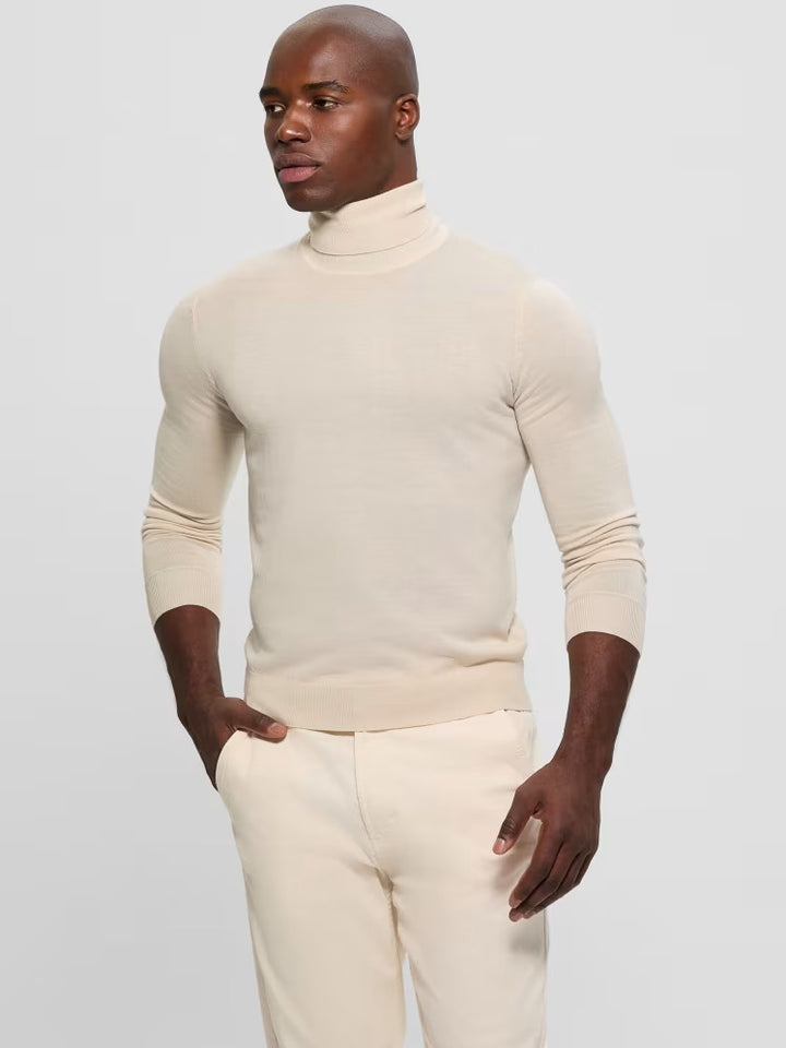 Guess Fred Wool Turtleneck Sweater