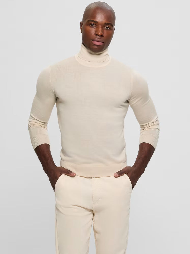 Guess Fred Wool Turtleneck Sweater
