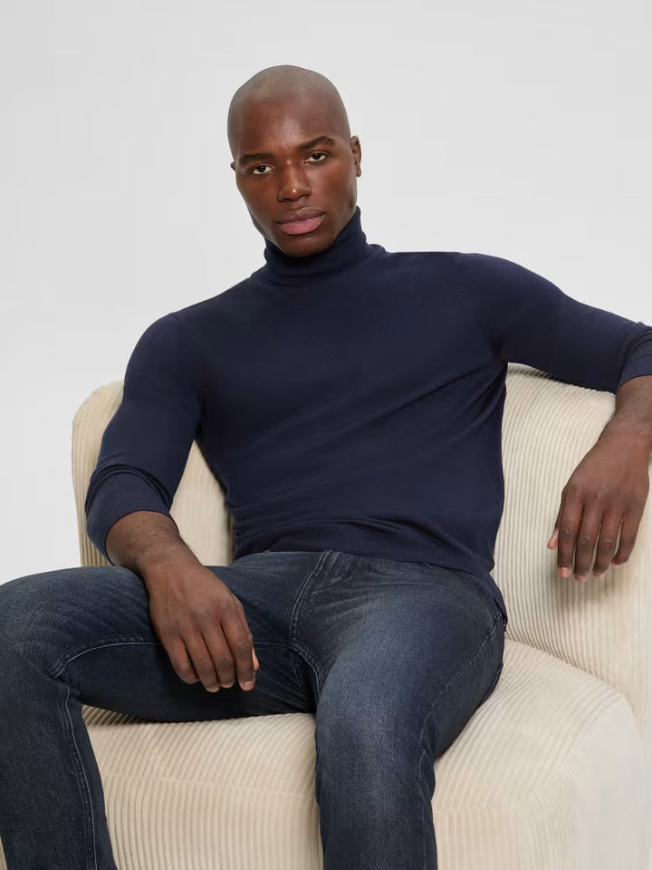 Guess Fred Wool Turtleneck Sweater