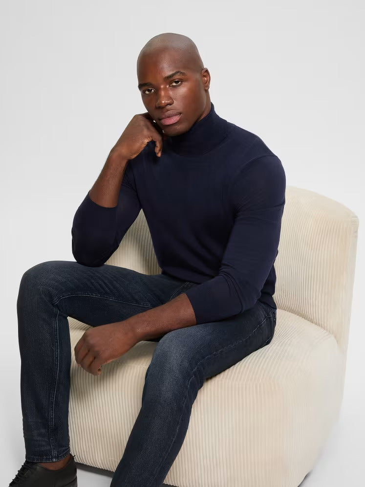 Guess Fred Wool Turtleneck Sweater