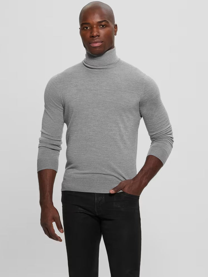 Guess Fred Wool Turtleneck Sweater