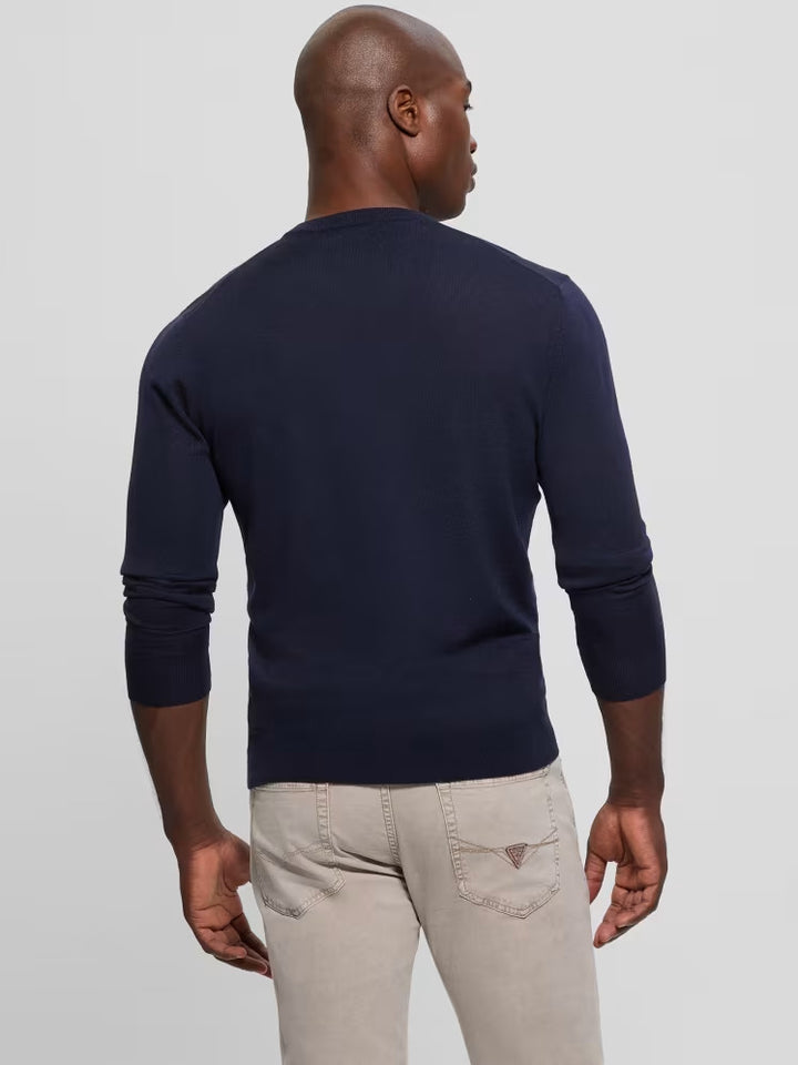Guess Fred V-Neck Wool Sweater