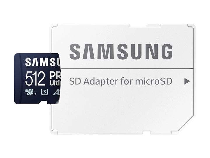 Samsung PRO Ultimate 512 GB microSDXC Card UHS-I + Adapter