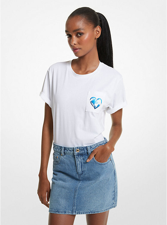 Michael Kors Watch Hunger Stop Organic Cotton Unisex T-Shirt