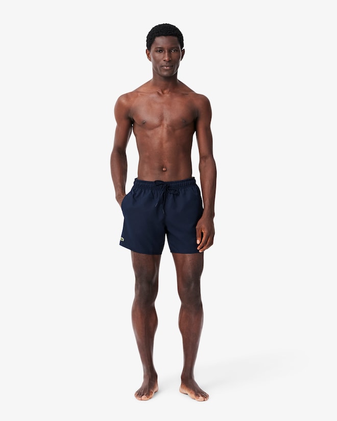 Lacoste Men's Quick-Dry Swim Trunks