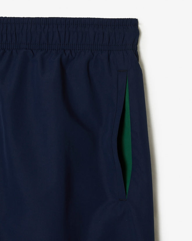 Lacoste Men's Quick-Dry Swim Trunks