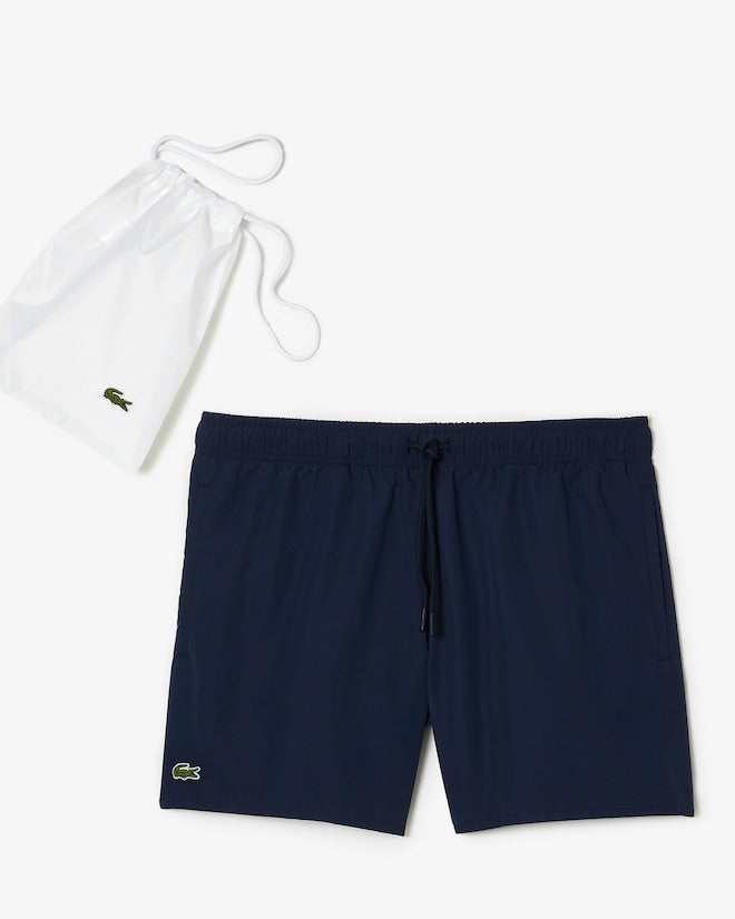 Lacoste Men's Quick-Dry Swim Trunks