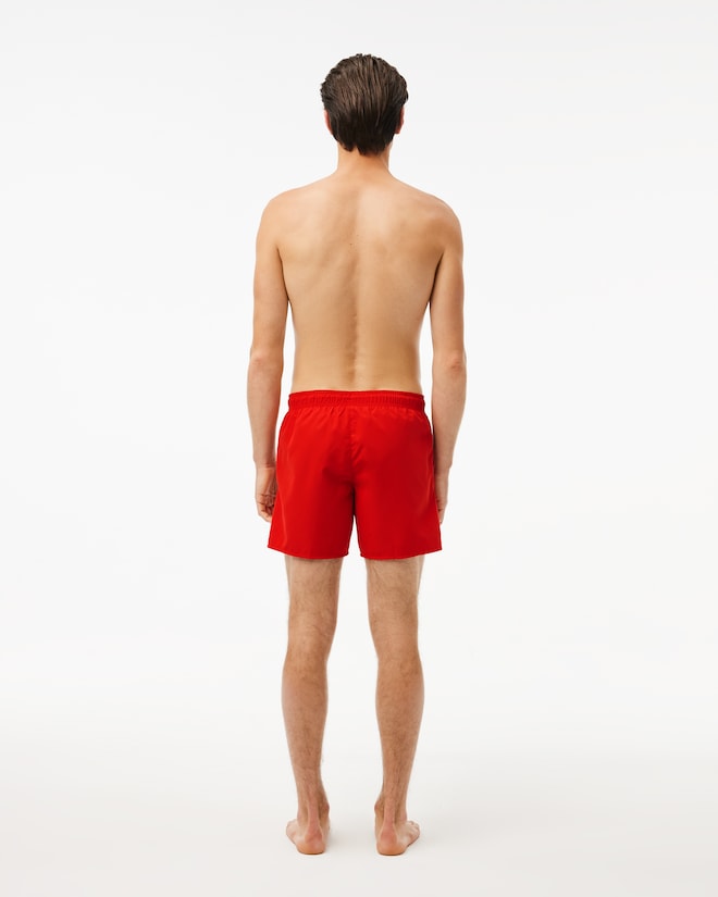 Lacoste Men's Quick-Dry Swim Trunks