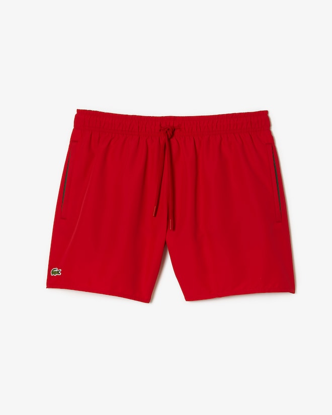 Lacoste Men's Quick-Dry Swim Trunks