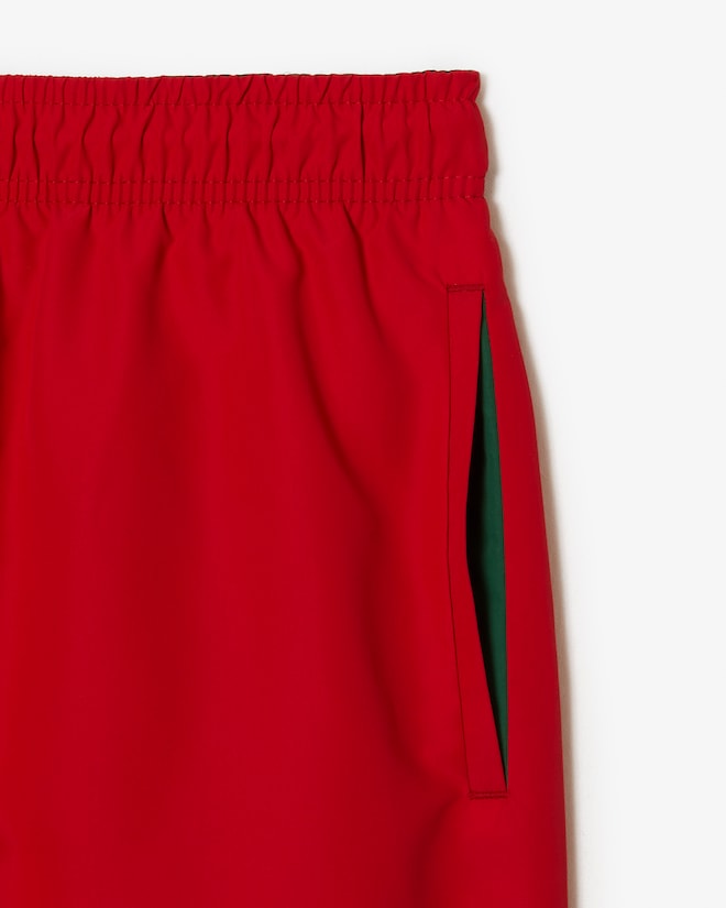 Lacoste Men's Quick-Dry Swim Trunks