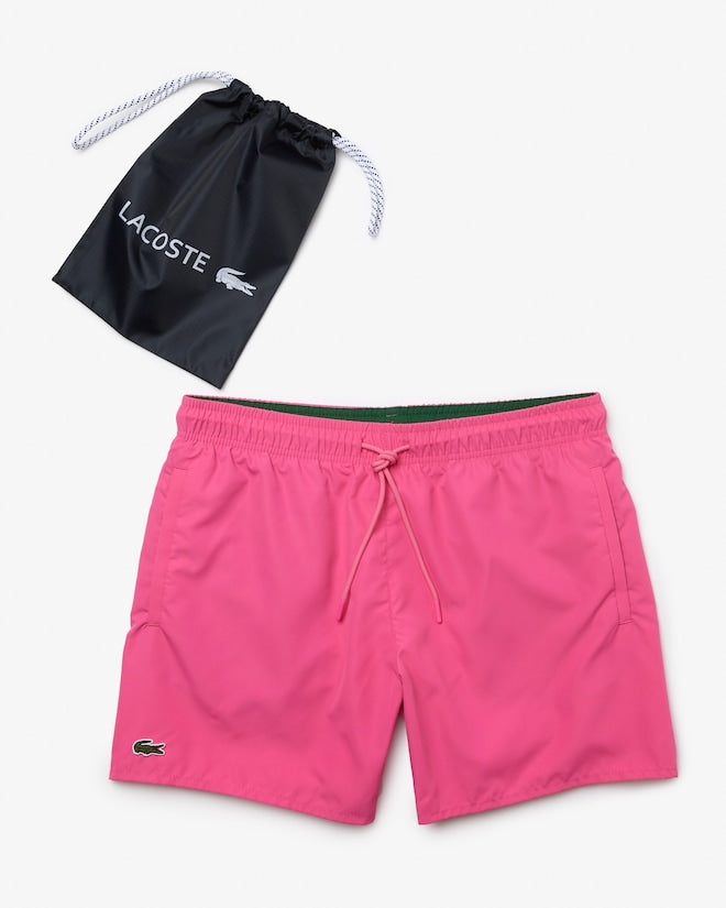 Lacoste Men's Quick-Dry Swim Trunks