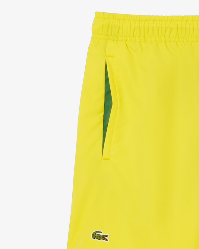 Lacoste Men's Quick-Dry Swim Trunks
