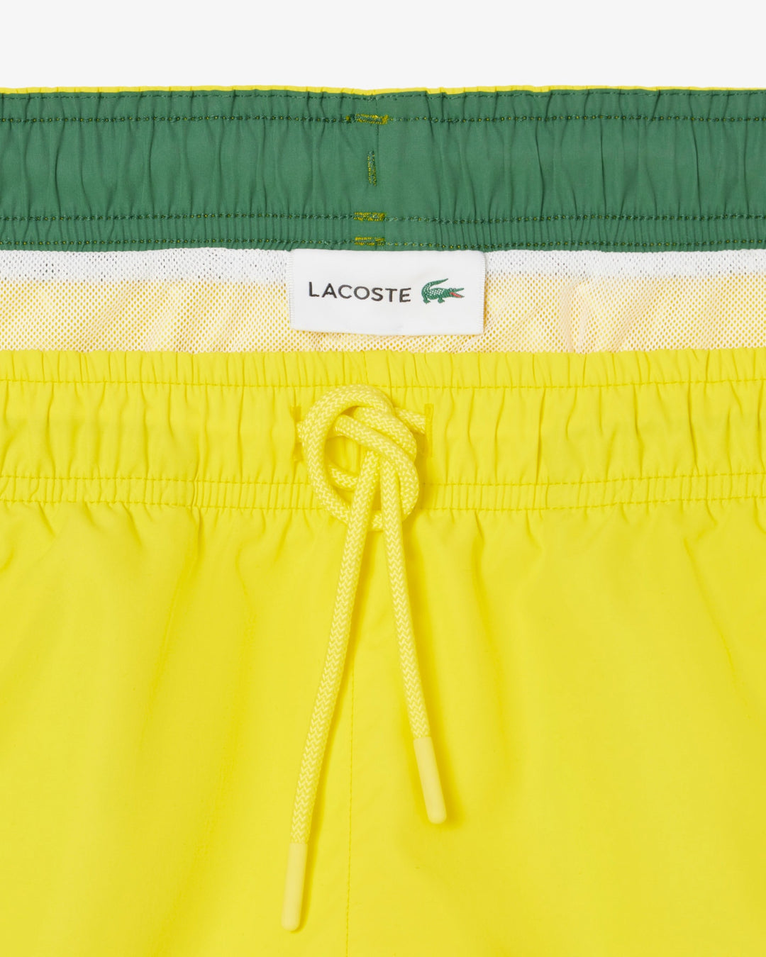 Lacoste Men's Quick-Dry Swim Trunks