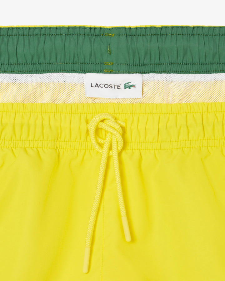 Lacoste Men's Quick-Dry Swim Trunks
