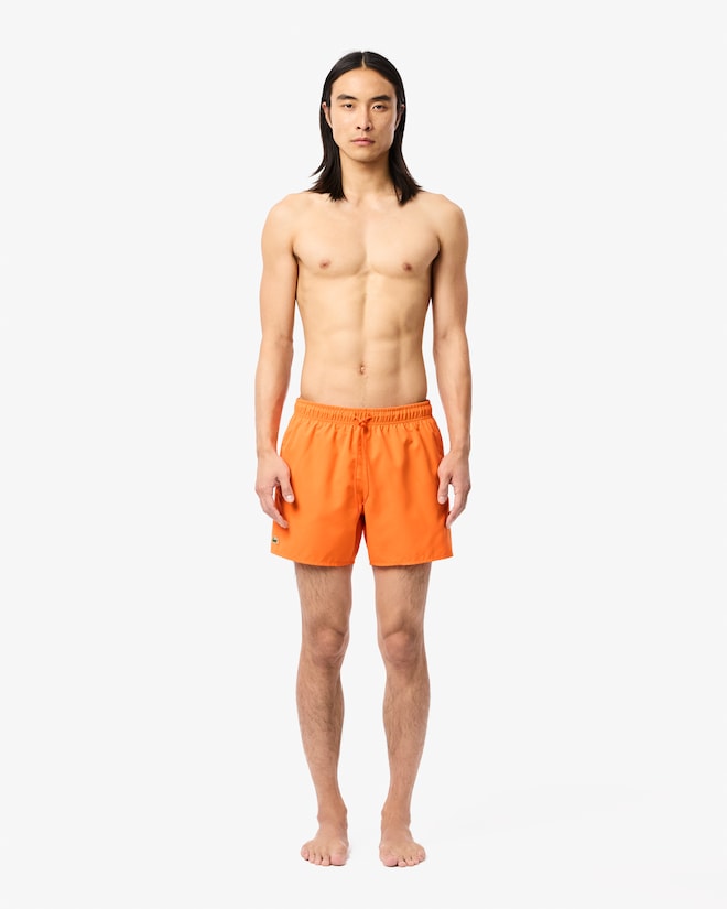 Lacoste Men's Quick-Dry Swim Trunks