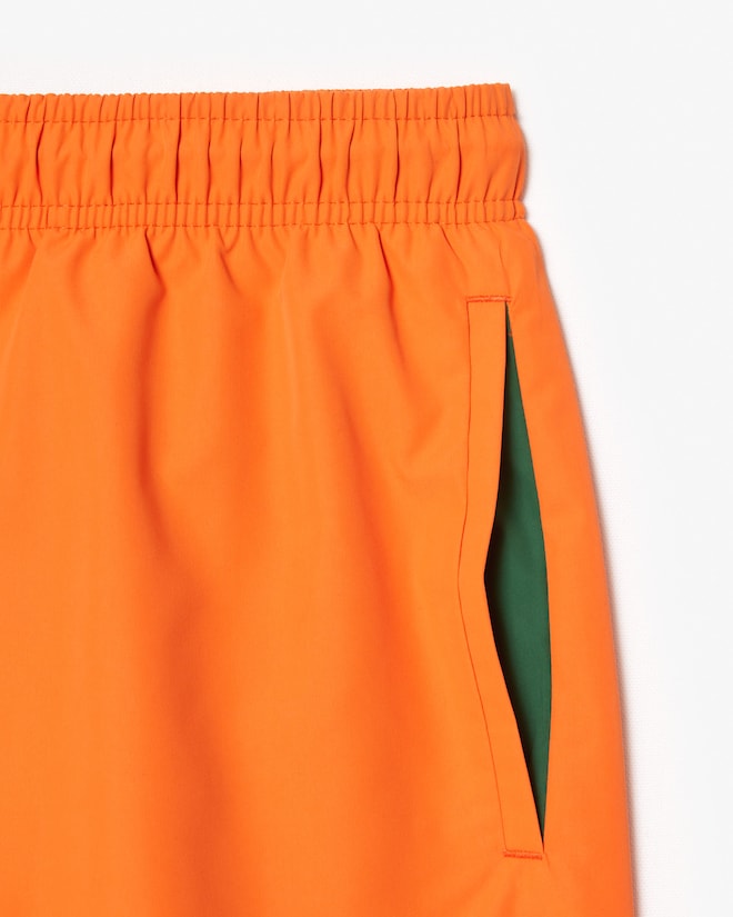 Lacoste Men's Quick-Dry Swim Trunks