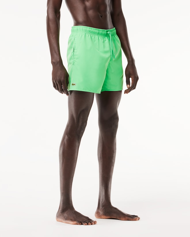 Lacoste Men's Quick-Dry Swim Trunks